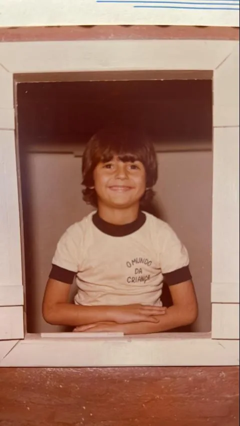 Tomé Abduch na infância